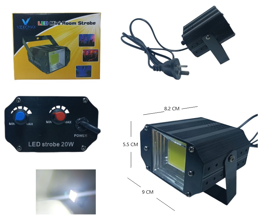 FLASH AUDIORITMICO LUZ BLANCA FRIA 0766/QC-36