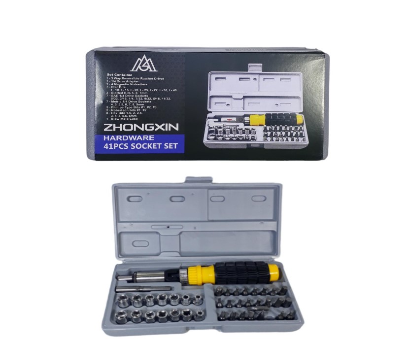 DESTORNILLADOR ESTUCHE SET DE TUBO W41P