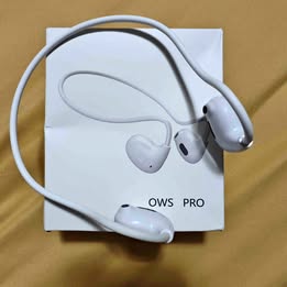 AURICULAR BLUETOOTH DEPORTIVO BLANCO Y NEGRO OWS-PRO