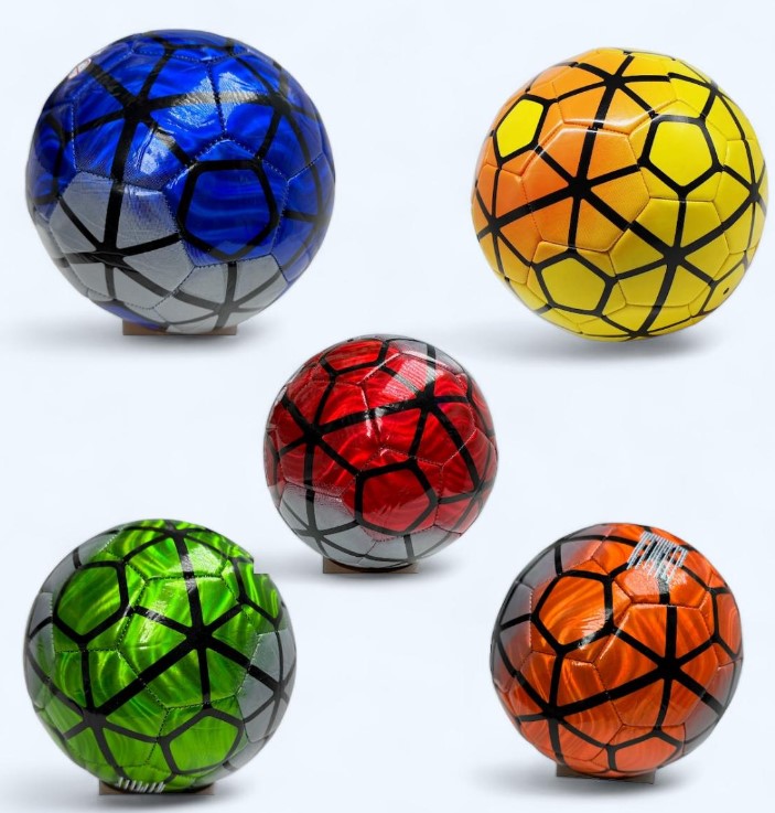 PELOTA N°5 CUERO SINTETICA FUTBOL BRILLOSA A-N51