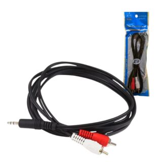 CABLE AUXILIAR A 2 RCA LIANDA 1.5MTS         C1026