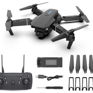 DRONE CON CAMARA E88 CON CONTROL                 DR-3