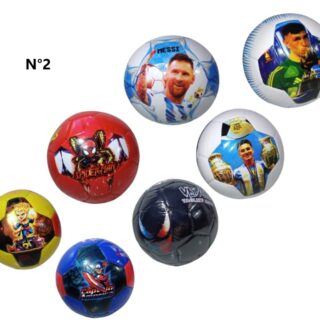 PELOTA N°2 PERSONAJES MARVEL PF-01