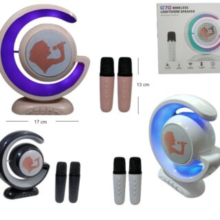 PARLANTE BT/FM/MP3 1 MICROFONO           G70