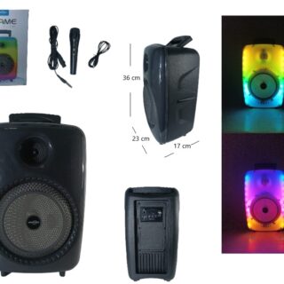 (BS PARLANTE BT 8 C/LUZ MIC