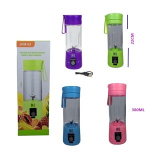 MELECH-378 MINI LICUADORA RECARGABLE 380ML HM-03