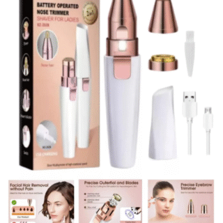 DEPILADORA FACIAL RECARGABLE USB 2 EN 1 __________