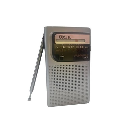 RADIO CMIK 2 BANDA VERTICAL AM/FM ICF-9