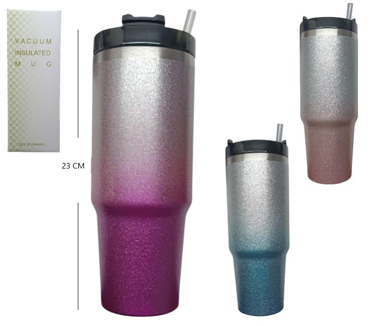 VASO TERMICO 900ML ISA-824