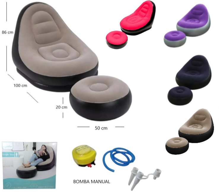 ISF-160917 SOFA INFLABLE OFERTA !!!!