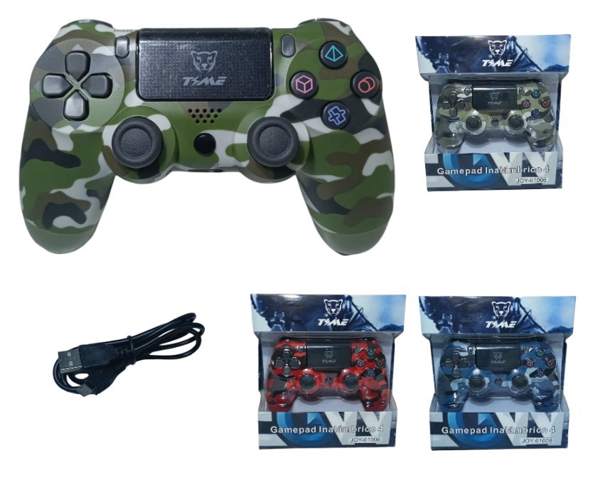 JOY-61012 JOYSTICK PS4 TIME INALAMBRICO CAMUFLADO JOY-610067/JY8031