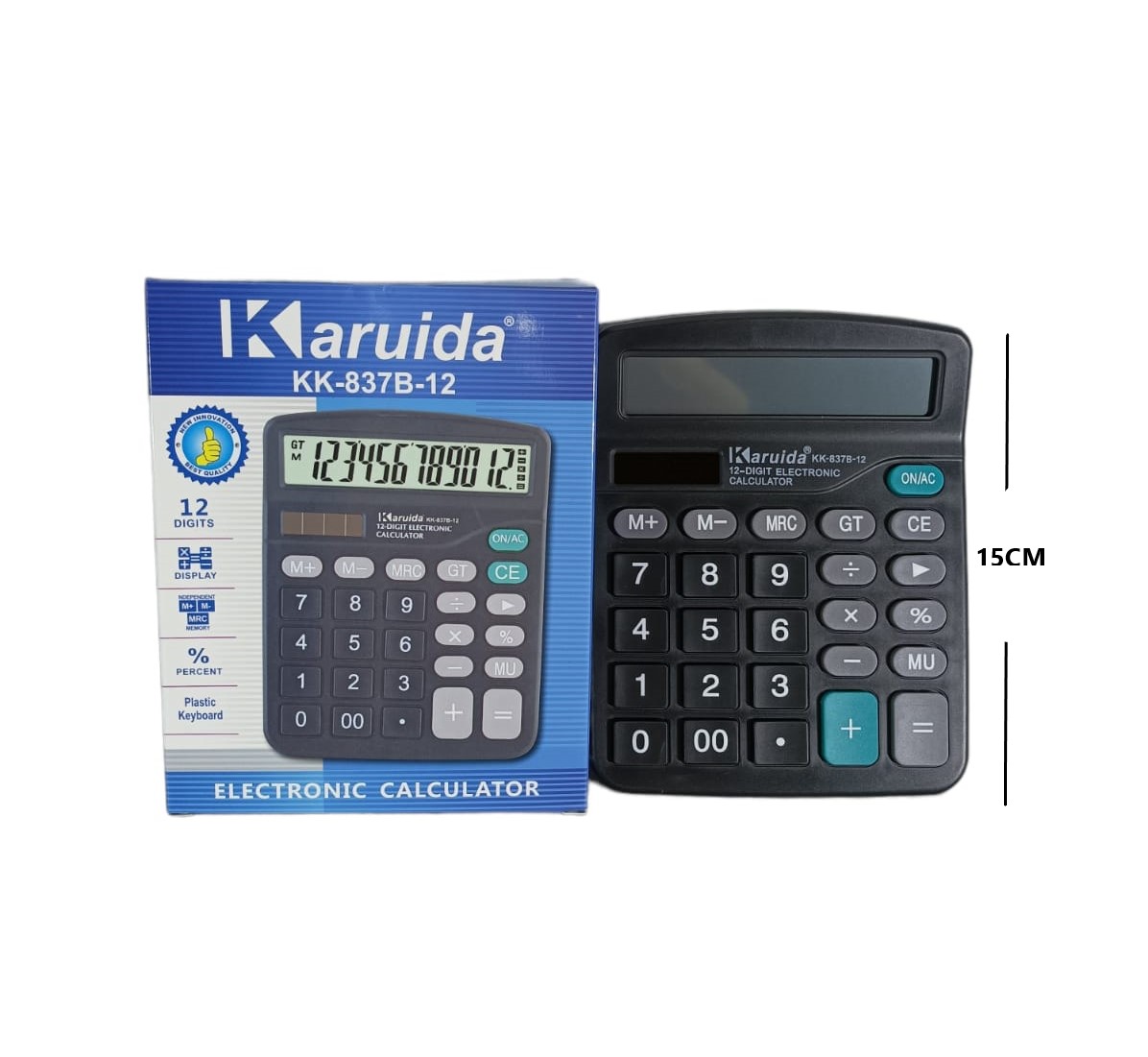 CALCULADORA KARUIDA 12DIGITOS KK-837B