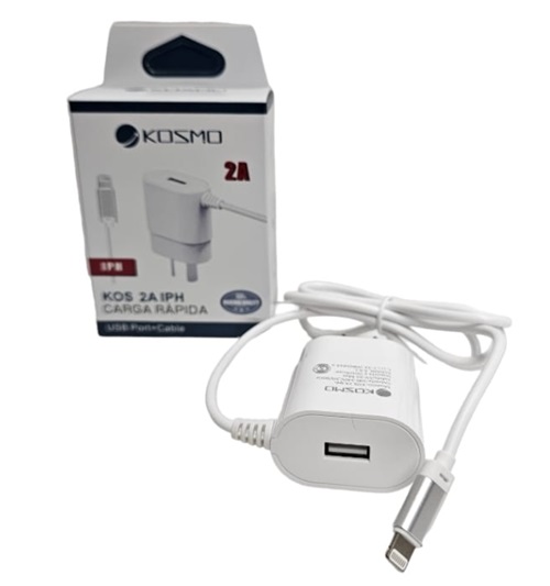 CARGADOR KOSMO IPHONE 2A KS-18IPH