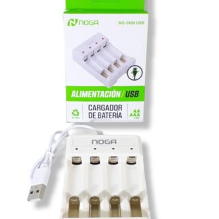 CARGADOR DE BATERIA NOGA X4 AA + AAA NG-5900