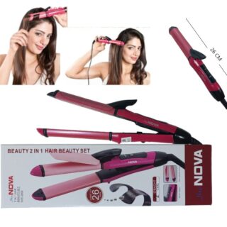 PLANCHITA 2 EN 1 LISO Y RIZADORA              NHC-1818SC
