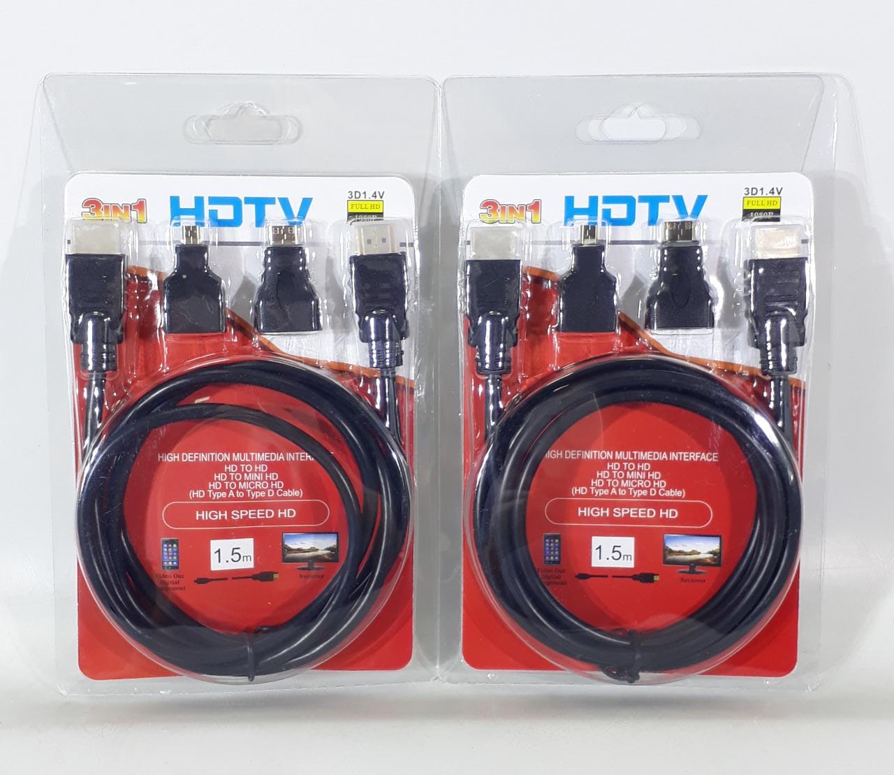 CAB-47027 CABLE HDMI 3 EN 1 HDTV CAB-47008
