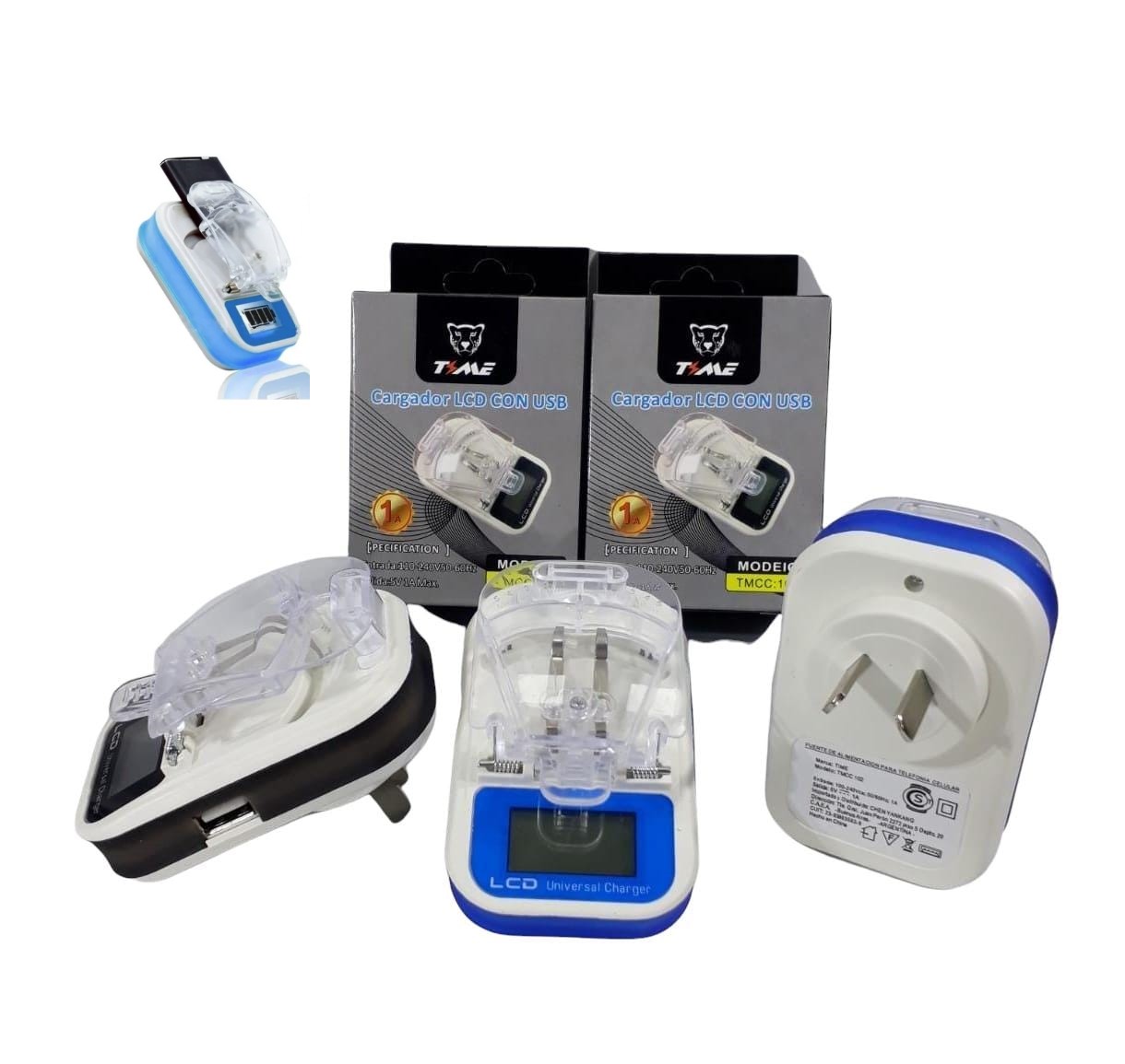 CARGADOR UNIVERSAL DIGITAL TMCC113 TMCC107