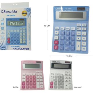 CALCULADORA KARUIDA 12 DIGITOS KK-2100C