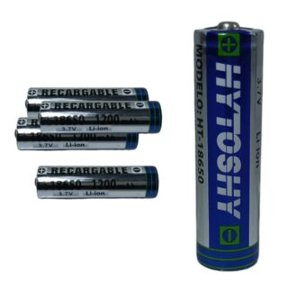 PILA RECARGABLE 18650 X1UND (HYTOSHY) 1200MAH 3.7V         UF-18650