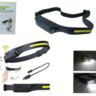 LINTERNA MINERA LED Y SENSOR 3626