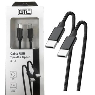 CABLE GTC TIPO C A TIPO C MALLADO GTC-113
