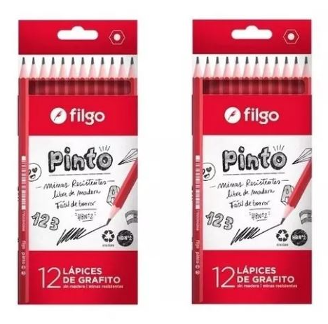 LAPIZ NEGRO GRAFITO x 12 99019