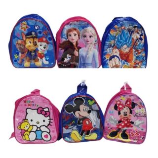 MOCHILA JARDIN PERSONAJES 23x20x10 A-40