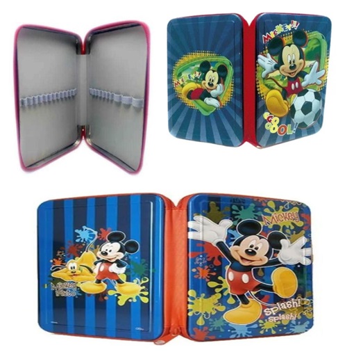 CANOPLA CARTUCHERA LATA MICKEY 1 PISO - - - -