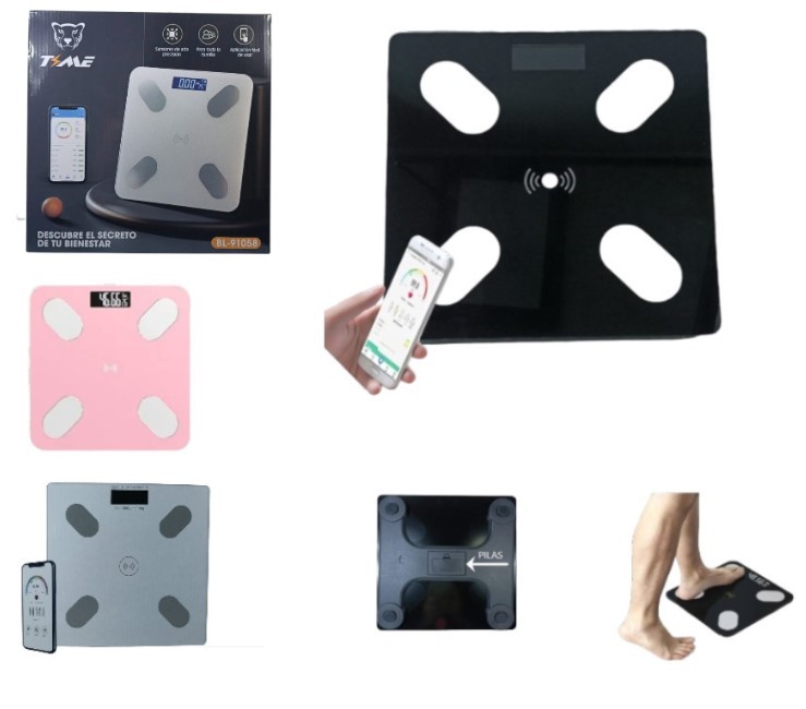 BALANZA DE BAÑO PERSONAL BLUETOOTH BL-91058/AF24010