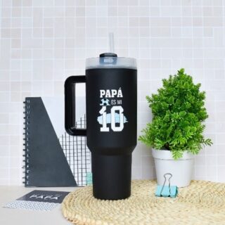 JARRO PLASTICO DE LITRO CON MANIJA DIA DEL PADRE MANIPAPA