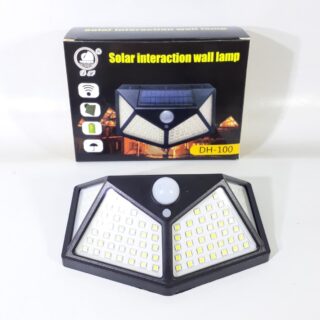 LAMPARA C/ SENSOR SOLAR 100 LED QMX-100 DH-100