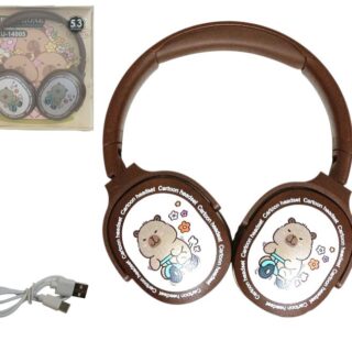 AURICULAR VINCHA CAPYBARA BLISTER BT/MP3 AU-14005