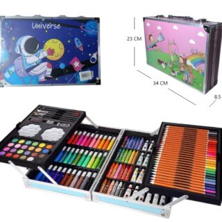 SET MALETIN 145PSC PINTURAS DU1136