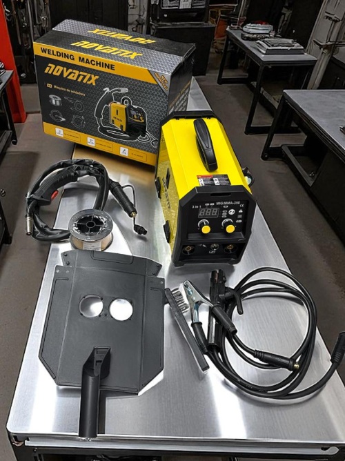 MAQUINA DE SOLDADURA ELECTRODO Y ALAMBRE 350A-220V