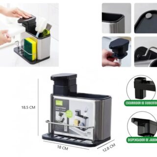 ACC0234 DISPENSER DE DETERGENTE C/PORTA ESPONJA