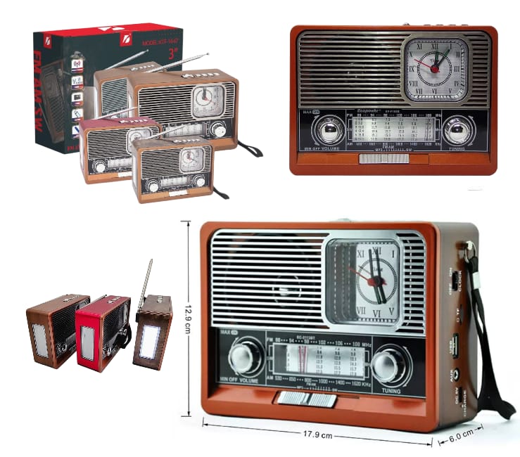 RADIO PARLANTE BT 4 BANDAS