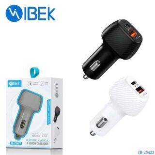 ADAPTADOR CARGADOR IBEK 20W PD+ USB - BS.AS - BS.