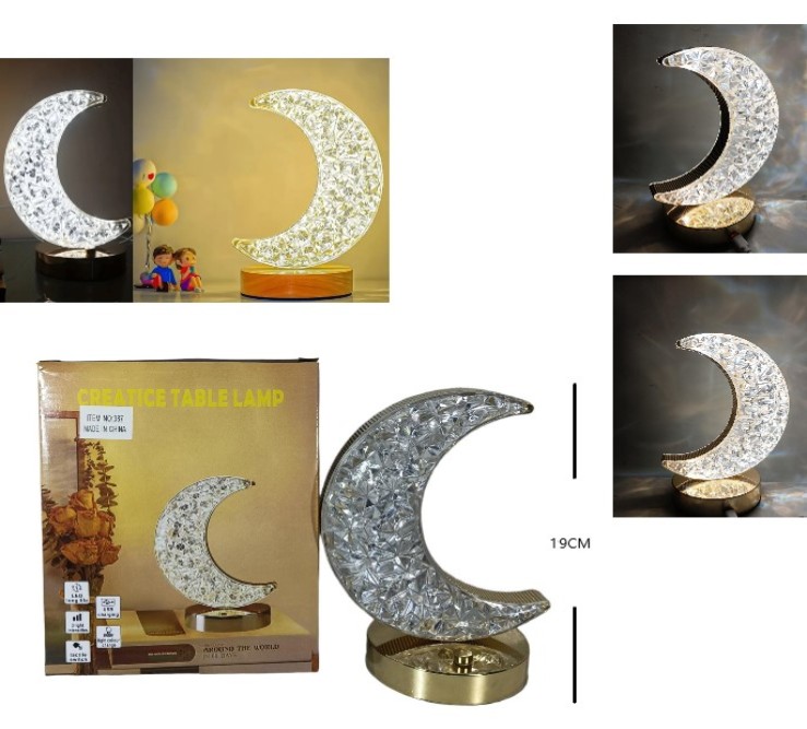 LAMPARA MEDIA LUNA