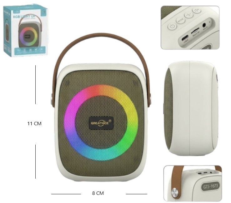 PARLANTE BLUETOOTH RGB