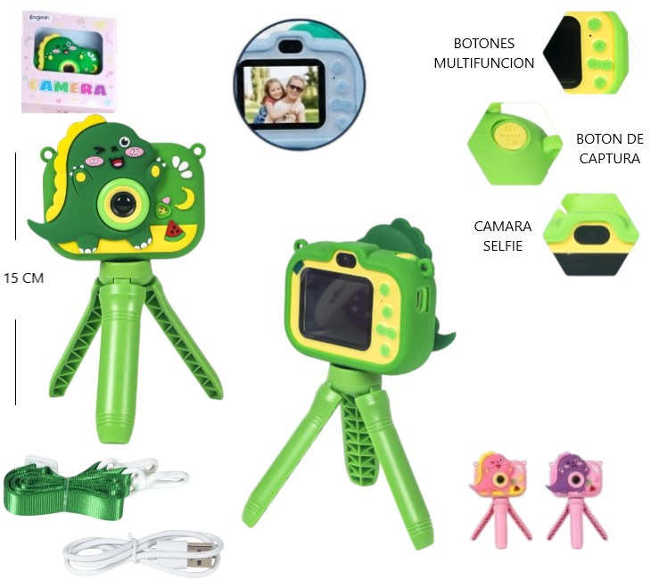 CAMARA INFANTIL CON TRIPODE