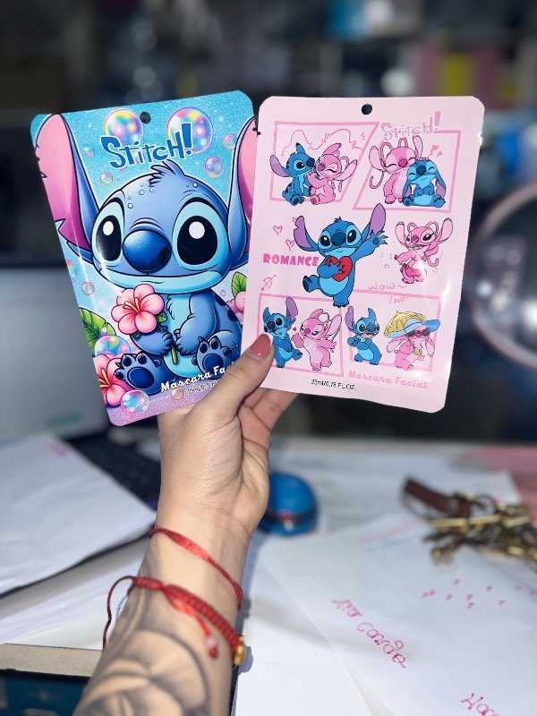 Mascarillas faciales skincare de Stitch C-39801