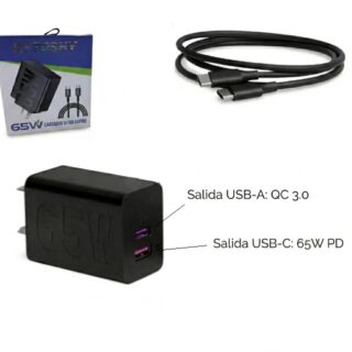CARGADOR HYTOSHY USB-C QC 3.0