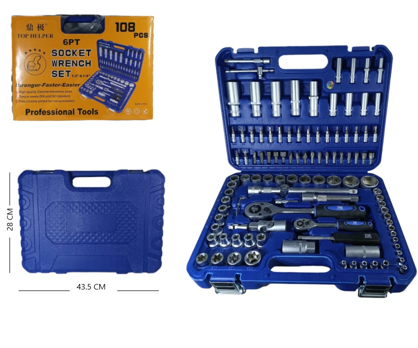 130T06 KIT LLAVE TUBO 108P
