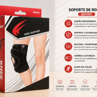Soporte de rodilla compresión A-13801