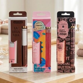 Set de perfume con gel para mujer