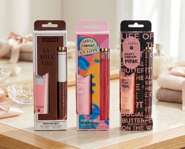Set de perfume con gel para mujer