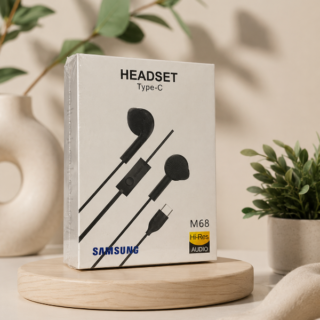 Auricular con cable tipo C