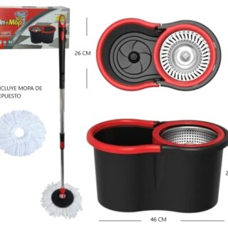 BALDE MOPA CENTRIFUGADOR GIRA 360°