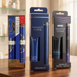 Set de perfume con gel para hombre