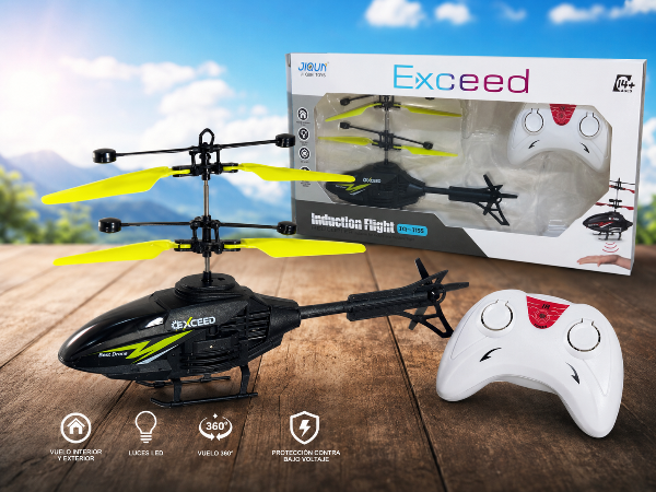 Helicóptero con control remoto vuelo 360 grados -61A